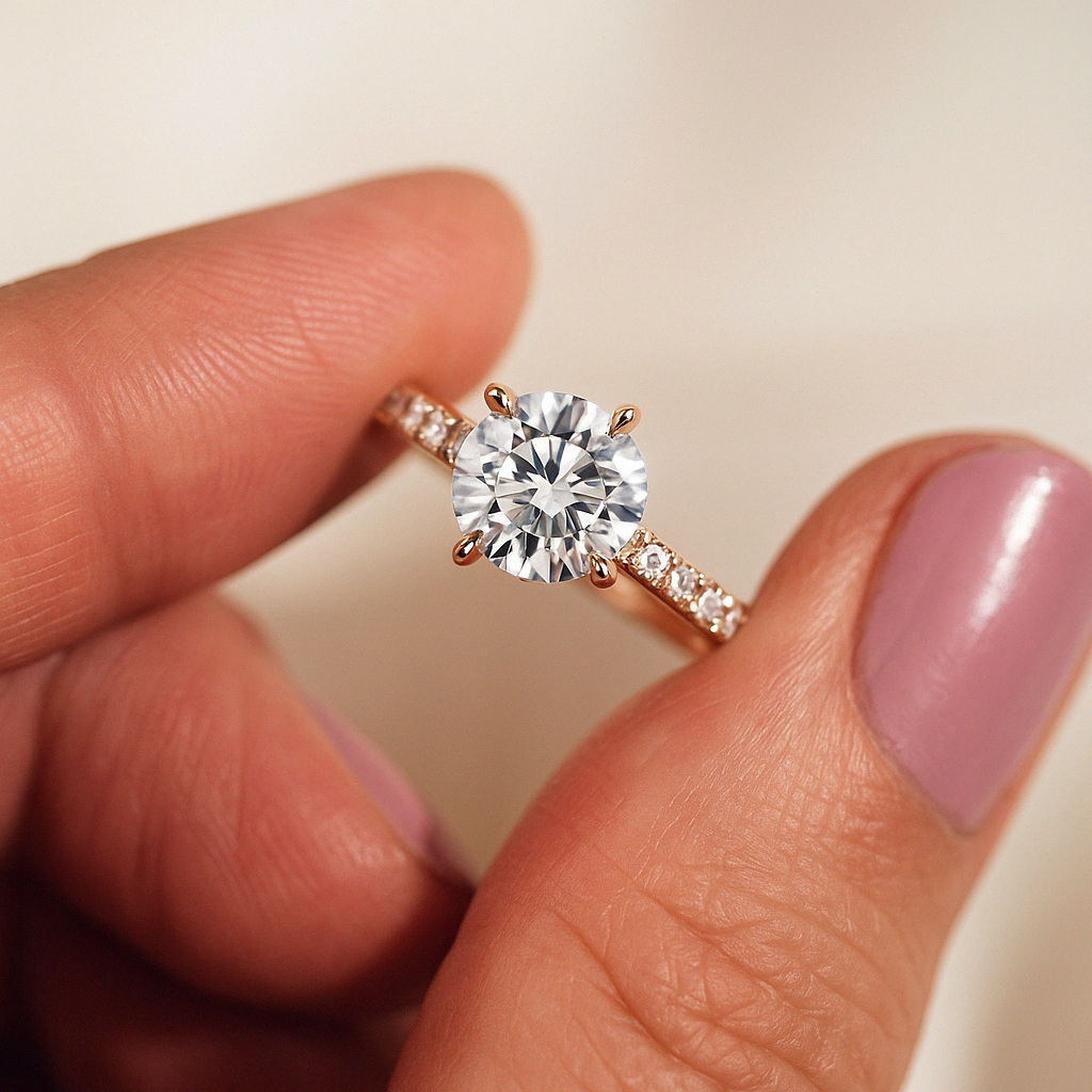 Jasmine (with Pavé) - Gold