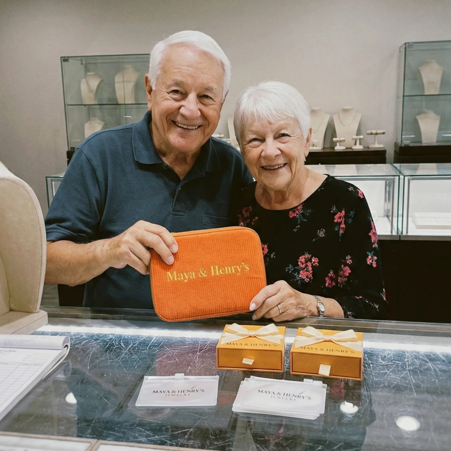 Rosalith Lumen Twist Jewelry Set | White Gold