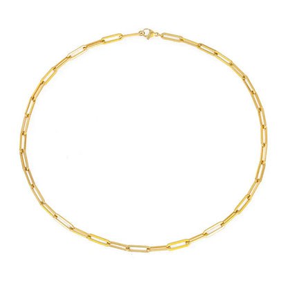 Archen Elegant Chain Necklace | Gold