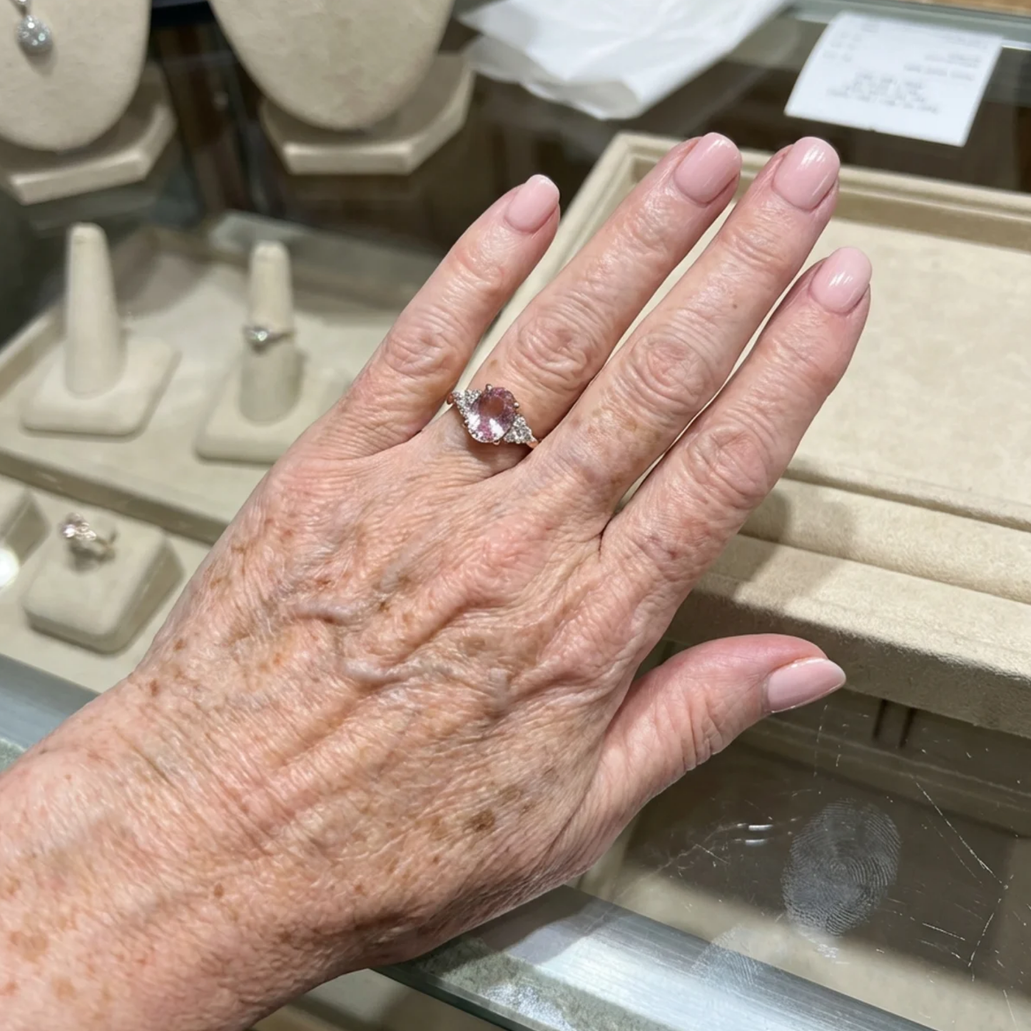 Lustre Bloom Ring | Rose Gold