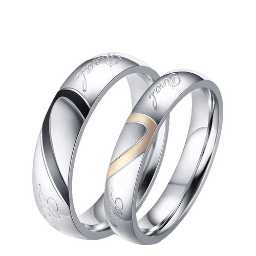 Eternal Couple Ring | White Gold