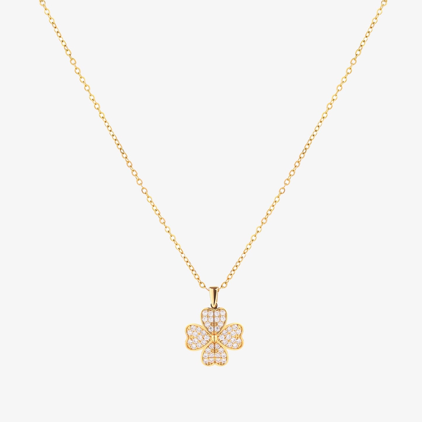 Heart Bloom Necklace | Gold