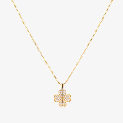 Heart Bloom Necklace | Gold