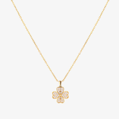 Heart Bloom Necklace | Gold