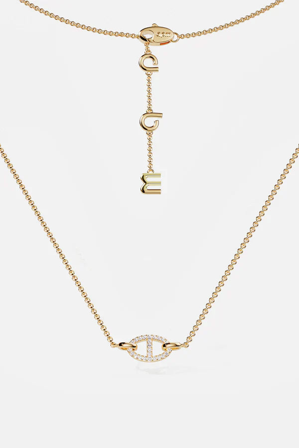 Isla Marina Necklace | Gold