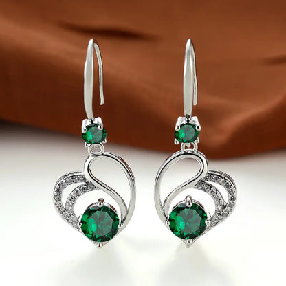 Seraphina Duval Earrings | White Gold