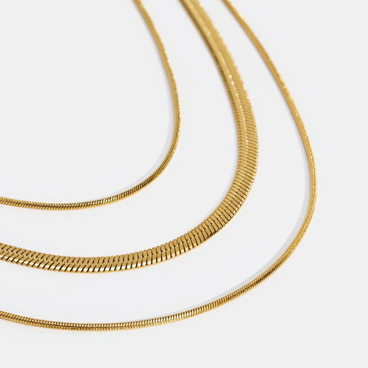 Avielle Multi-Layered Necklace | Gold