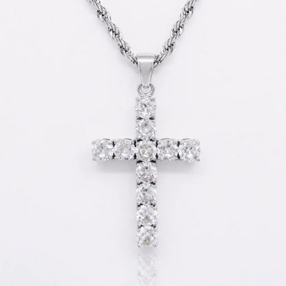 Cross necklace | Gold